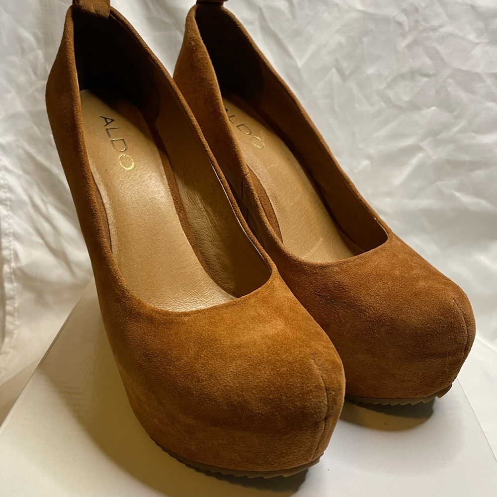 Aldo suede wedges